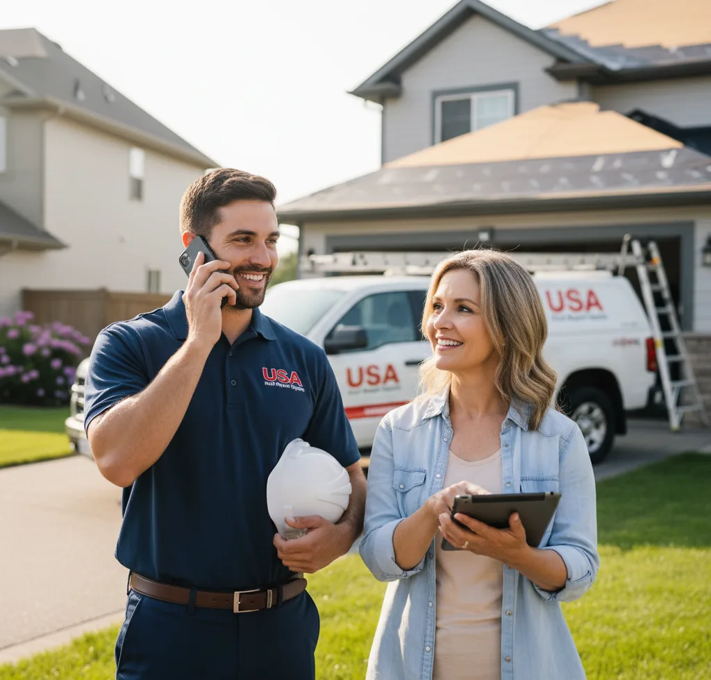 USA Roof Repair Experts customer support in Laurel Springs